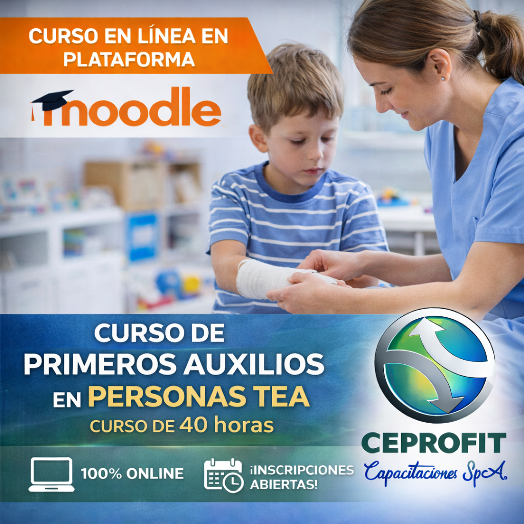CURSO: PRIMEROS AUXILIOS EN PERSONAS CON TEA